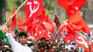 CPI(M) Protests Against Fake BJP Campaign