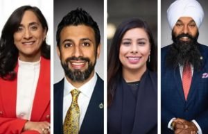 Canada’s New Cabinet Features Four Ministers of Indian Heritage