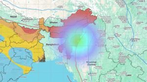 Earthquakes in several districts of West Bengal, felt in Kolkata